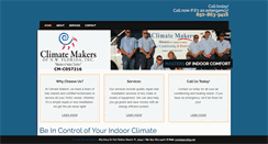 Desktop Screenshot of climatemakersnwfl.com