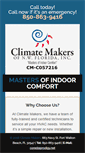 Mobile Screenshot of climatemakersnwfl.com